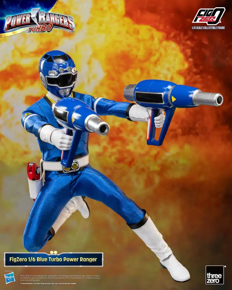 Power Rangers Turbo FigZero Actionfigur 1/6 Blue Turbo Power Ranger 30 cm termékfotó