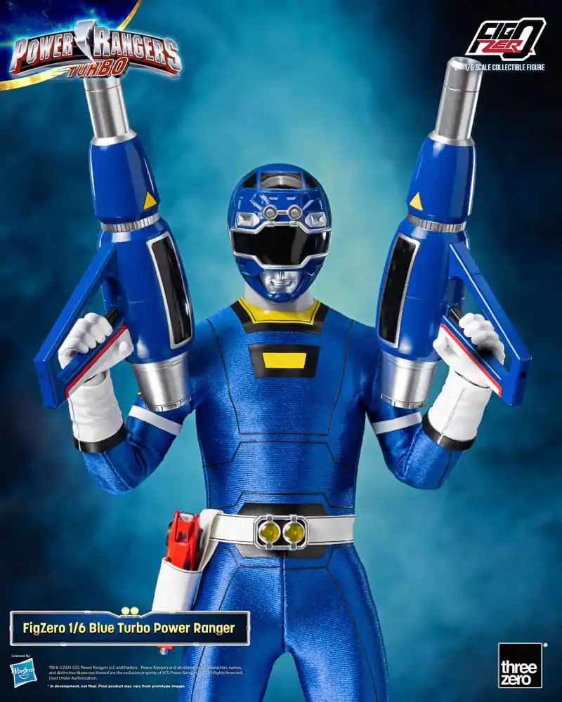 Power Rangers Turbo FigZero Actionfigur 1/6 Blue Turbo Power Ranger 30 cm termékfotó