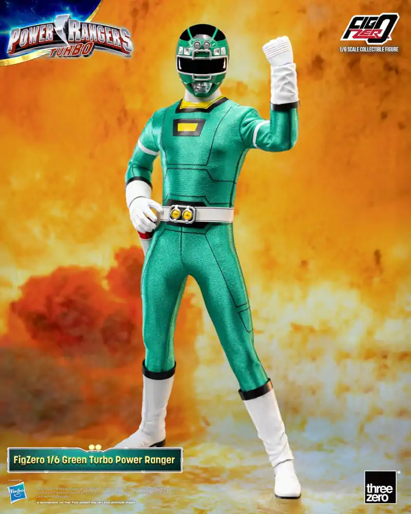 Power Rangers Turbo FigZero Actionfigur 1/6 Green Turbo Power Ranger 30 cm termékfotó