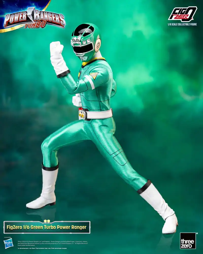 Power Rangers Turbo FigZero Actionfigur 1/6 Green Turbo Power Ranger 30 cm termékfotó