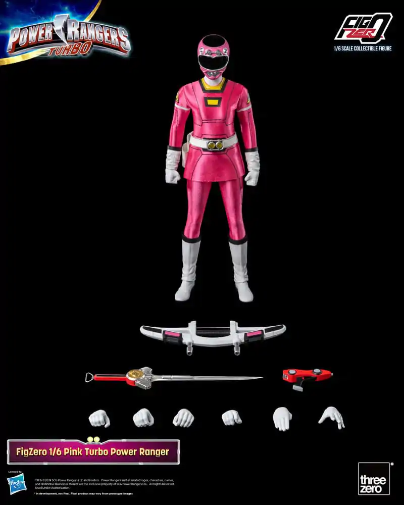 Power Rangers Turbo FigZero Actionfigur 1/6 Pink Turbo Power Ranger 30 cm termékfotó