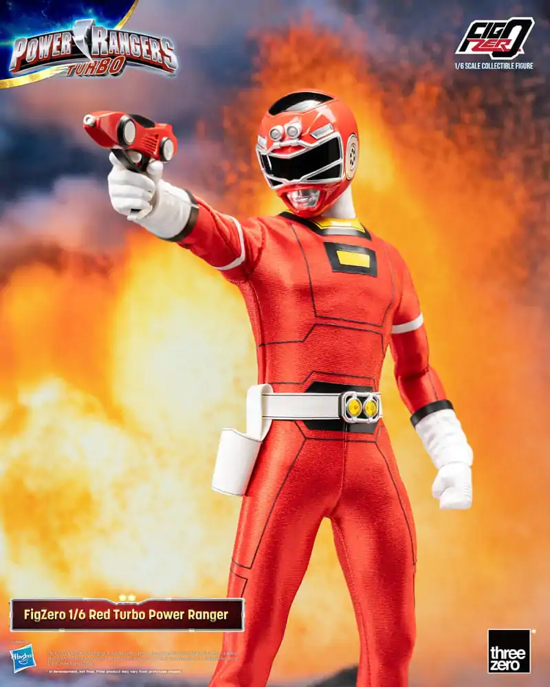 Power Rangers Turbo FigZero Actionfigur 1/6 Red Turbo Power Ranger 30 cm termékfotó