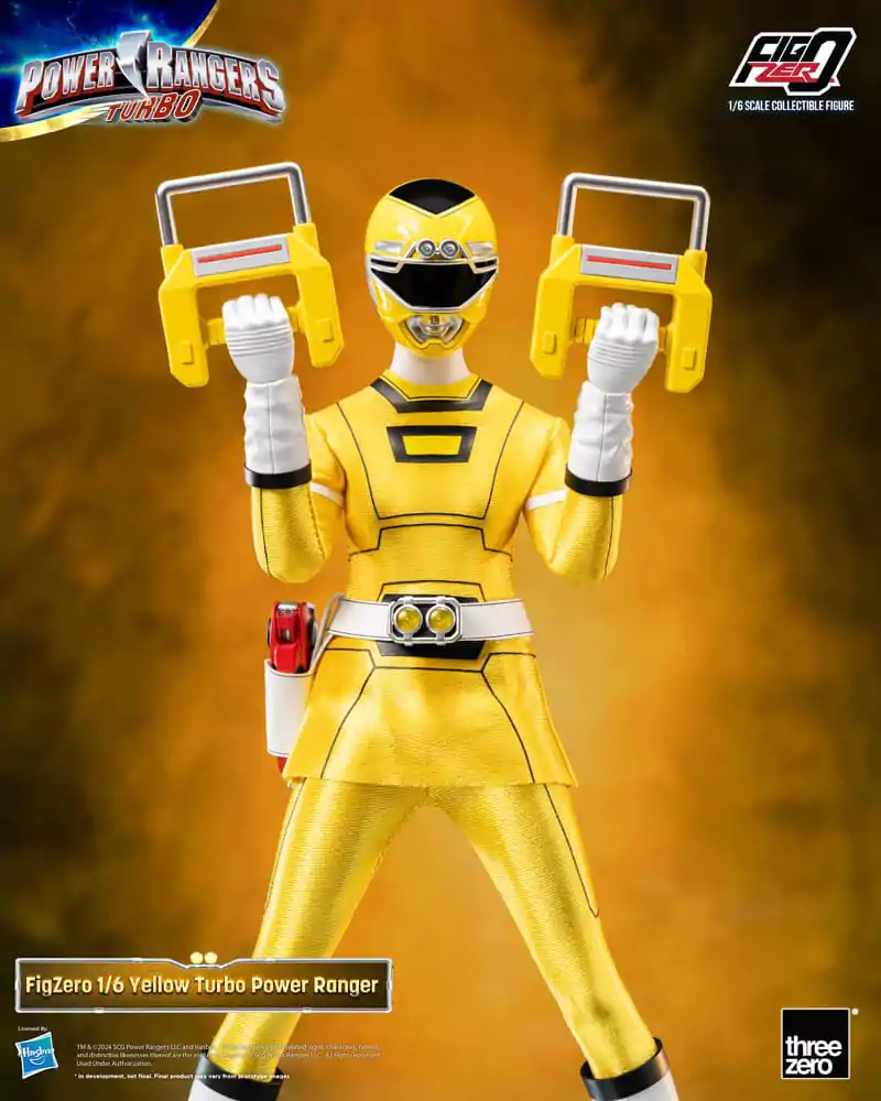 Power Rangers Turbo FigZero Actionfigur 1/6 Yellow Turbo Power Ranger 30 cm termékfotó