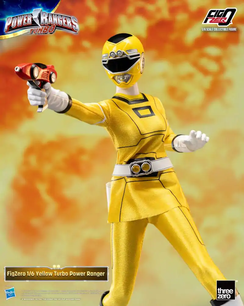 Power Rangers Turbo FigZero Actionfigur 1/6 Yellow Turbo Power Ranger 30 cm termékfotó