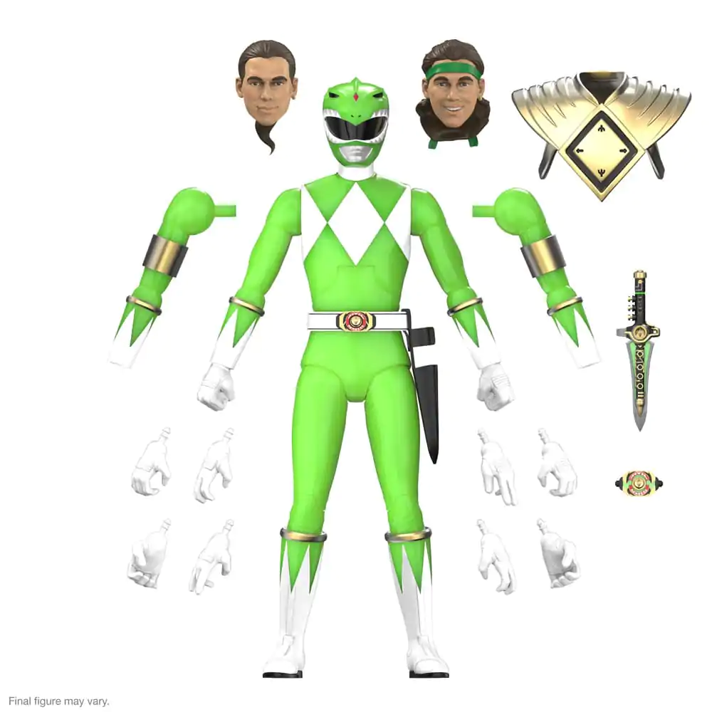 Power Rangers Ultimates Actionfigur Green Ranger (Glow) 18 cm termékfotó