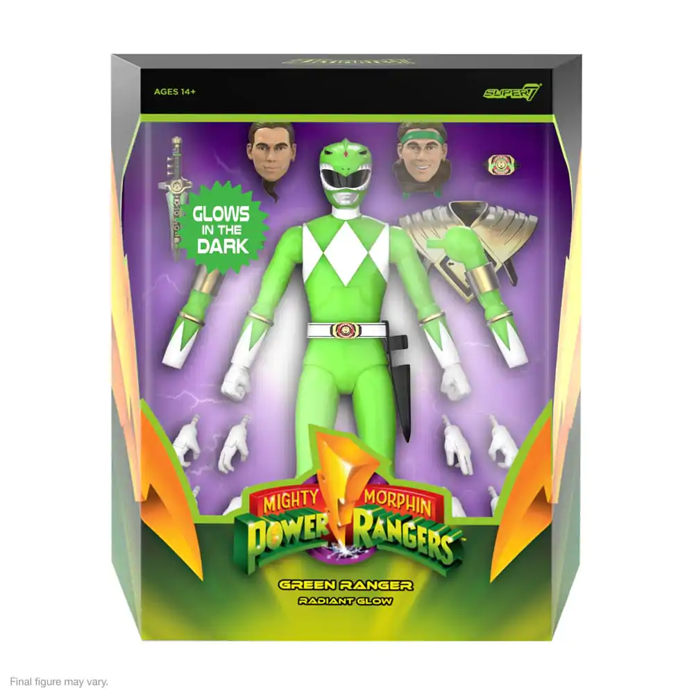 Power Rangers Ultimates Actionfigur Green Ranger (Glow) 18 cm termékfotó