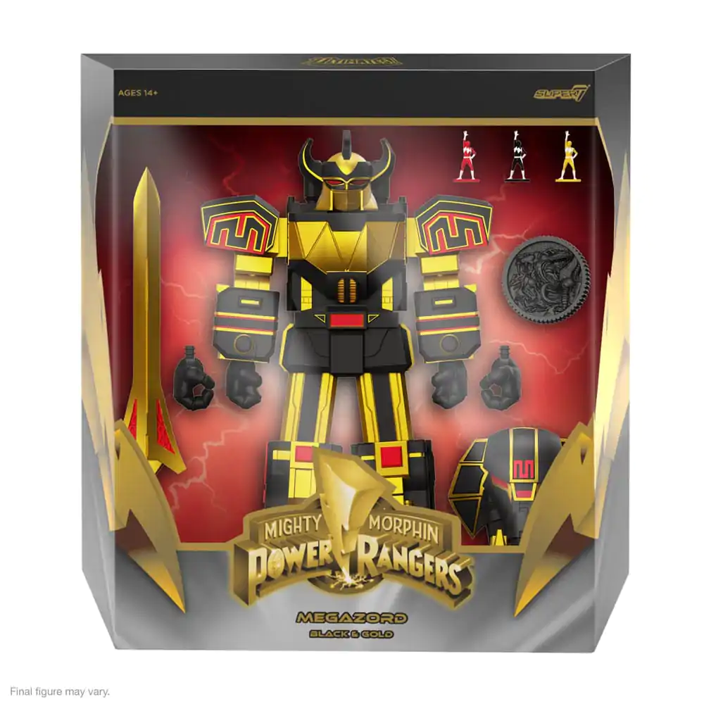 Power Rangers Ultimates Actionfigur Megazord (Black/Gold) 18 cm termékfotó