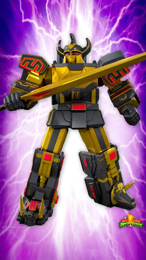 Power Rangers Ultimates Actionfigur Megazord (Black/Gold) 18 cm termékfotó