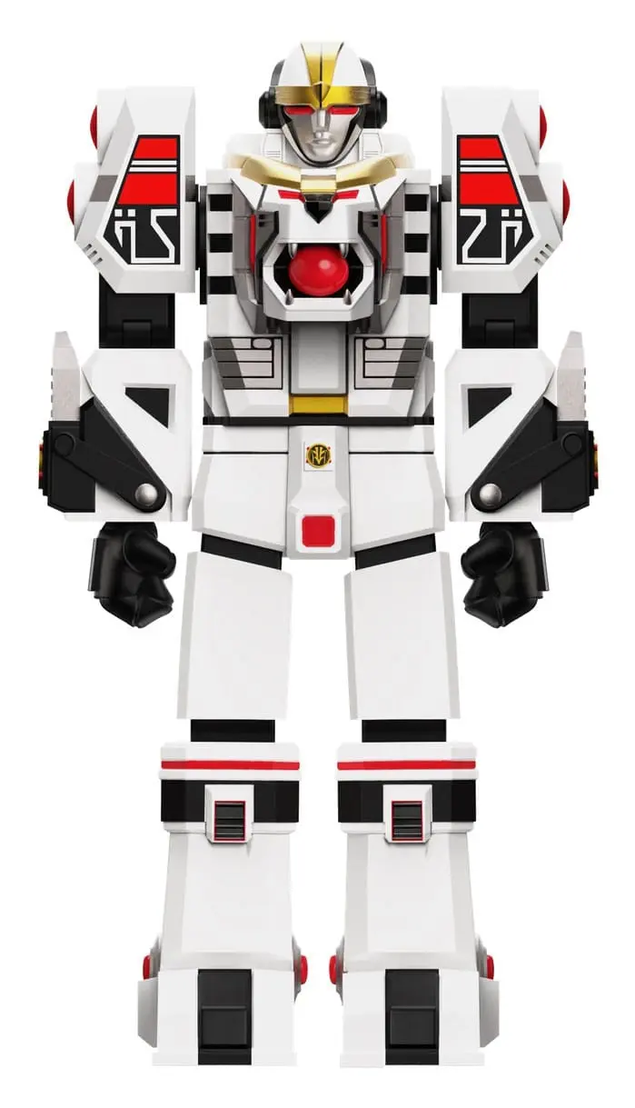Power Rangers Ultimates Actionfigur White Tigerzord  (Warrior Mode) 18 cm Produktfoto