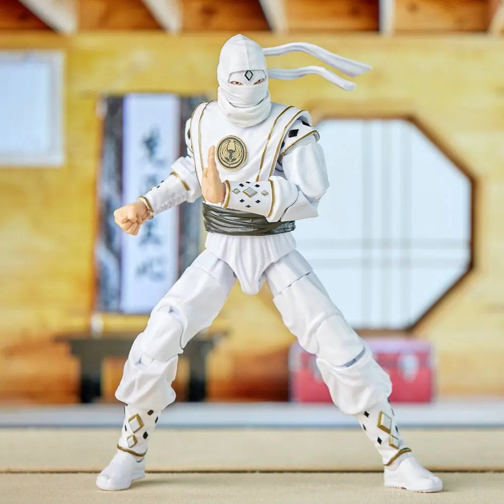 Power Rangers x Cobra Kai Ligtning Collection Actionfigur Morphed Daniel LaRusso White Crane Ranger 15 cm Produktfoto