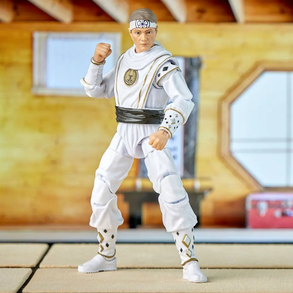 Power Rangers x Cobra Kai Ligtning Collection Actionfigur Morphed Daniel LaRusso White Crane Ranger 15 cm Produktfoto