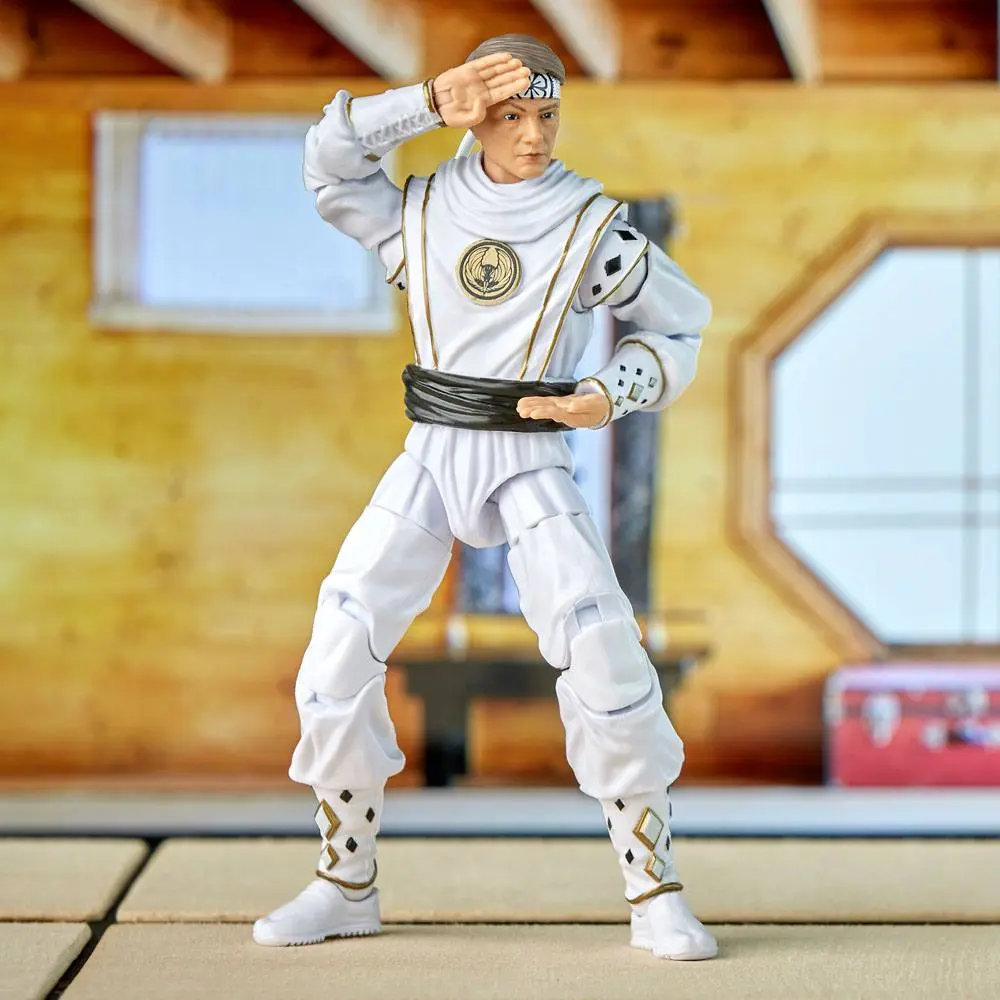 Power Rangers x Cobra Kai Ligtning Collection Actionfigur Morphed Daniel LaRusso White Crane Ranger 15 cm Produktfoto
