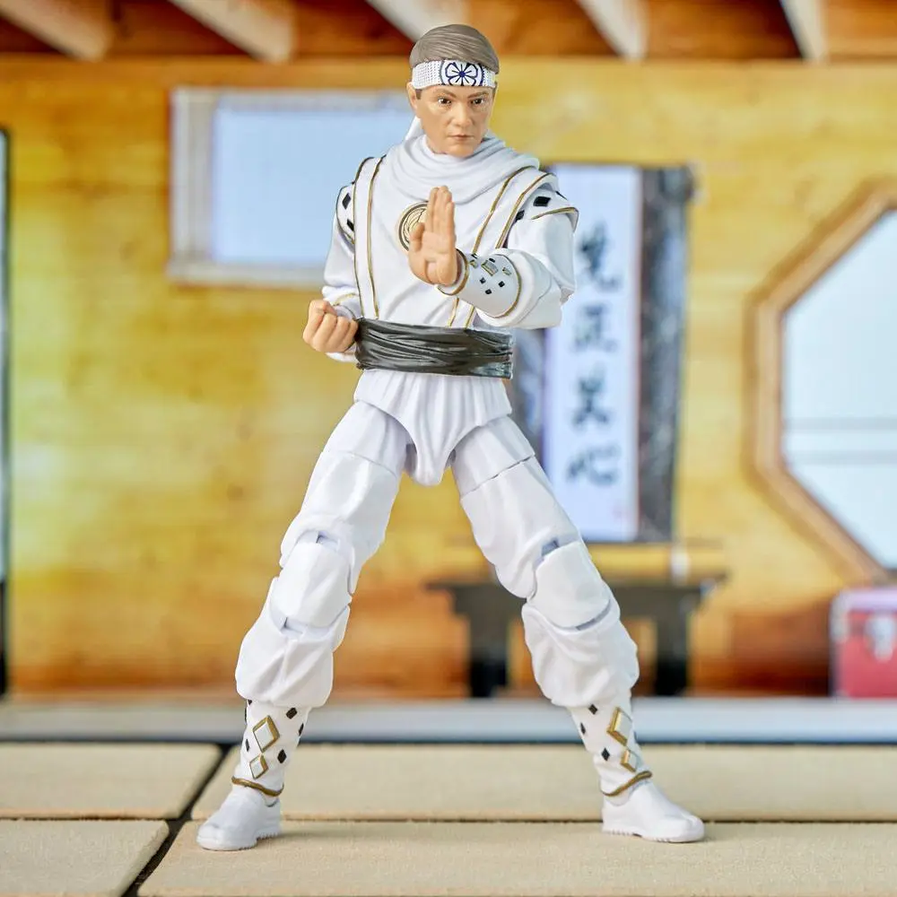 Power Rangers x Cobra Kai Ligtning Collection Actionfigur Morphed Daniel LaRusso White Crane Ranger 15 cm Produktfoto