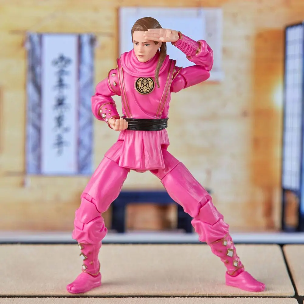 Power Rangers x Cobra Kai Ligtning Collection Actionfigur Morphed Samantha LaRusso Pink Mantis Ranger 15 cm termékfotó