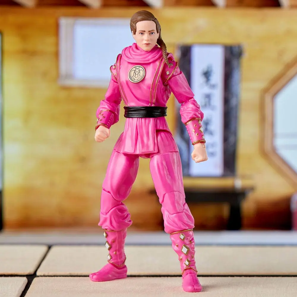 Power Rangers x Cobra Kai Ligtning Collection Actionfigur Morphed Samantha LaRusso Pink Mantis Ranger 15 cm termékfotó