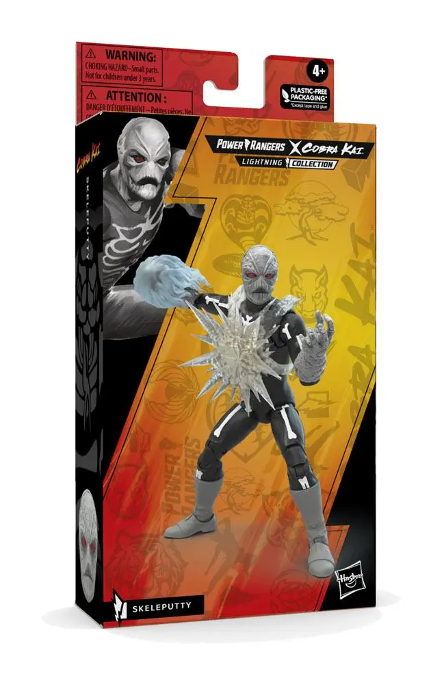 Power Rangers x Cobra Kai Ligtning Collection Actionfigur Skeleputty 15 cm termékfotó