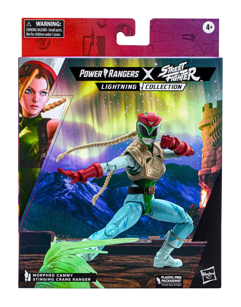 Power Rangers x Street Fighter Lightning Collection Actionfigur Morphed Cammy Stinging Crane Ranger 15 cm Produktfoto