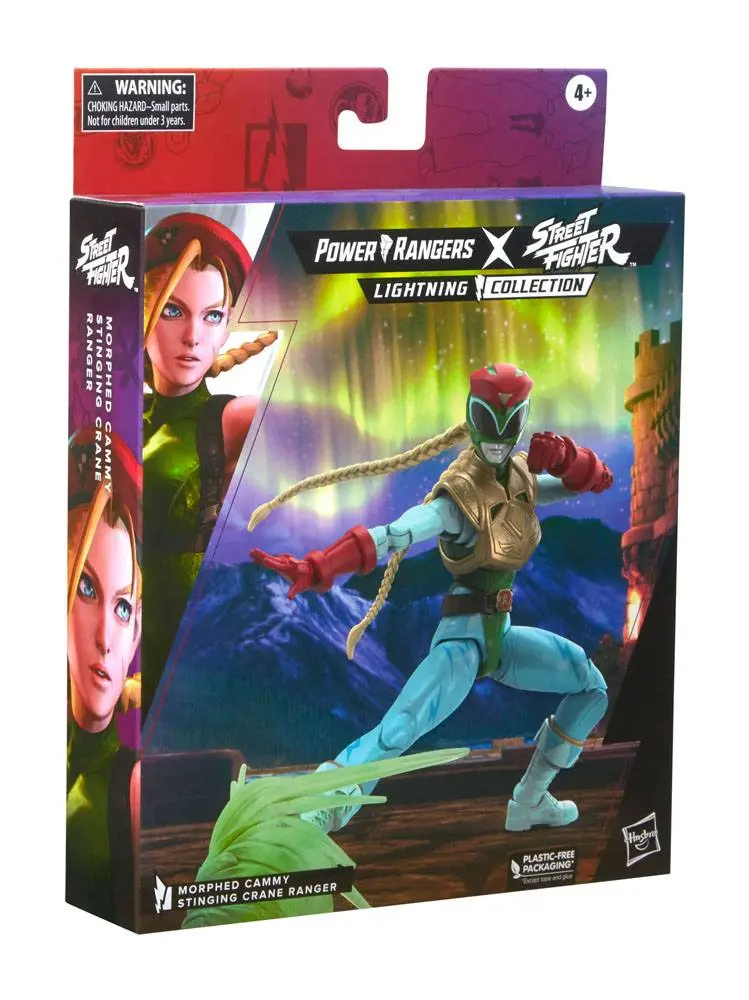 Power Rangers x Street Fighter Lightning Collection Actionfigur Morphed Cammy Stinging Crane Ranger 15 cm Produktfoto