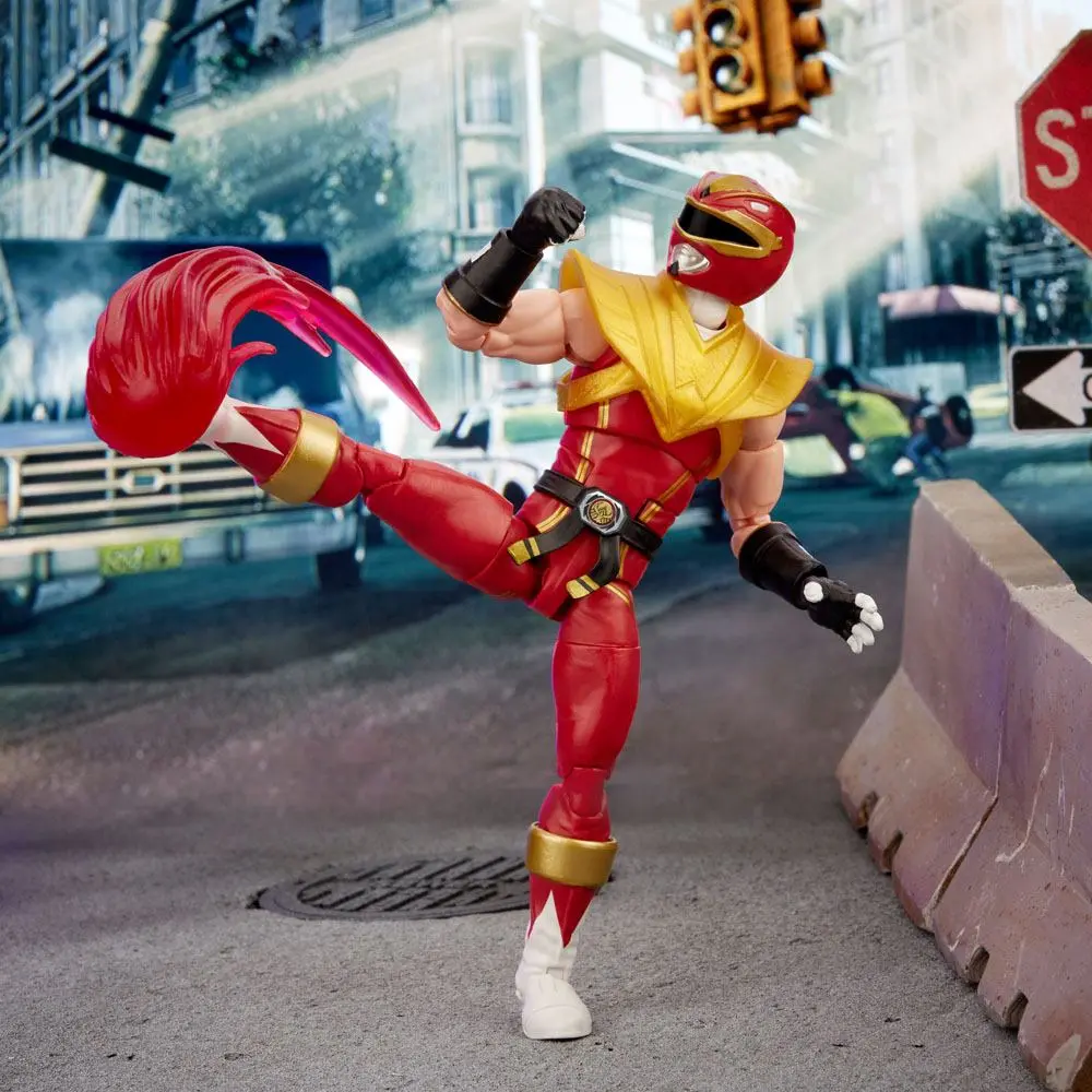 Power Rangers x Street Fighter Lightning Collection Actionfigur Morphed Ken Soaring Falcon Ranger 15 cm Produktfoto