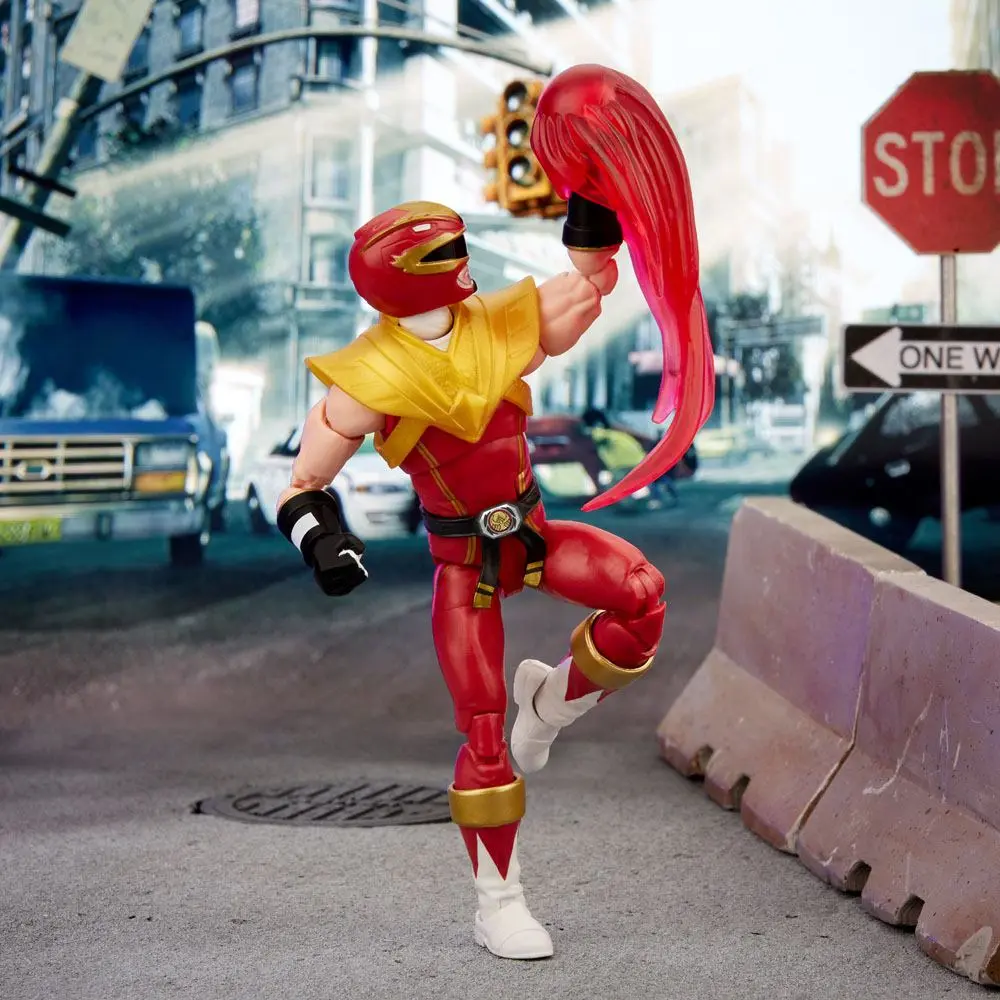 Power Rangers x Street Fighter Lightning Collection Actionfigur Morphed Ken Soaring Falcon Ranger 15 cm Produktfoto