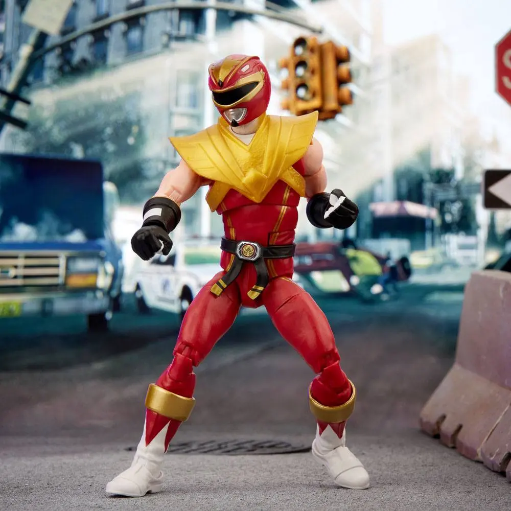 Power Rangers x Street Fighter Lightning Collection Actionfigur Morphed Ken Soaring Falcon Ranger 15 cm Produktfoto