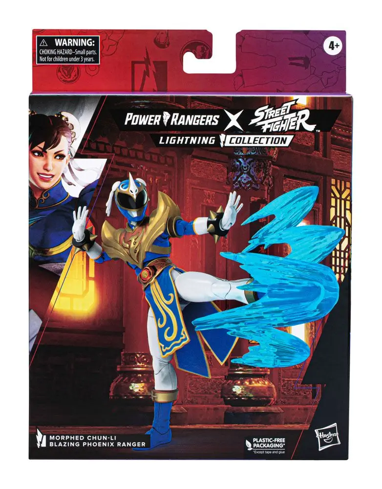 Power Rangers x Street Fighter Ligtning Collection Action Figur Morphed Chun-Li Blazing Phoenix Ranger 15 cm Produktfoto