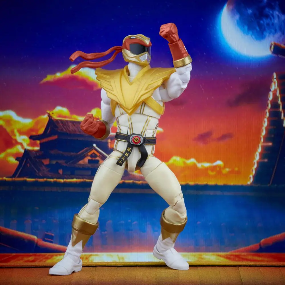 Power Rangers x Street Fighter Ligtning Collection Action Figur Morphed Ryu Crimson Hawk Ranger 15 cm Produktfoto