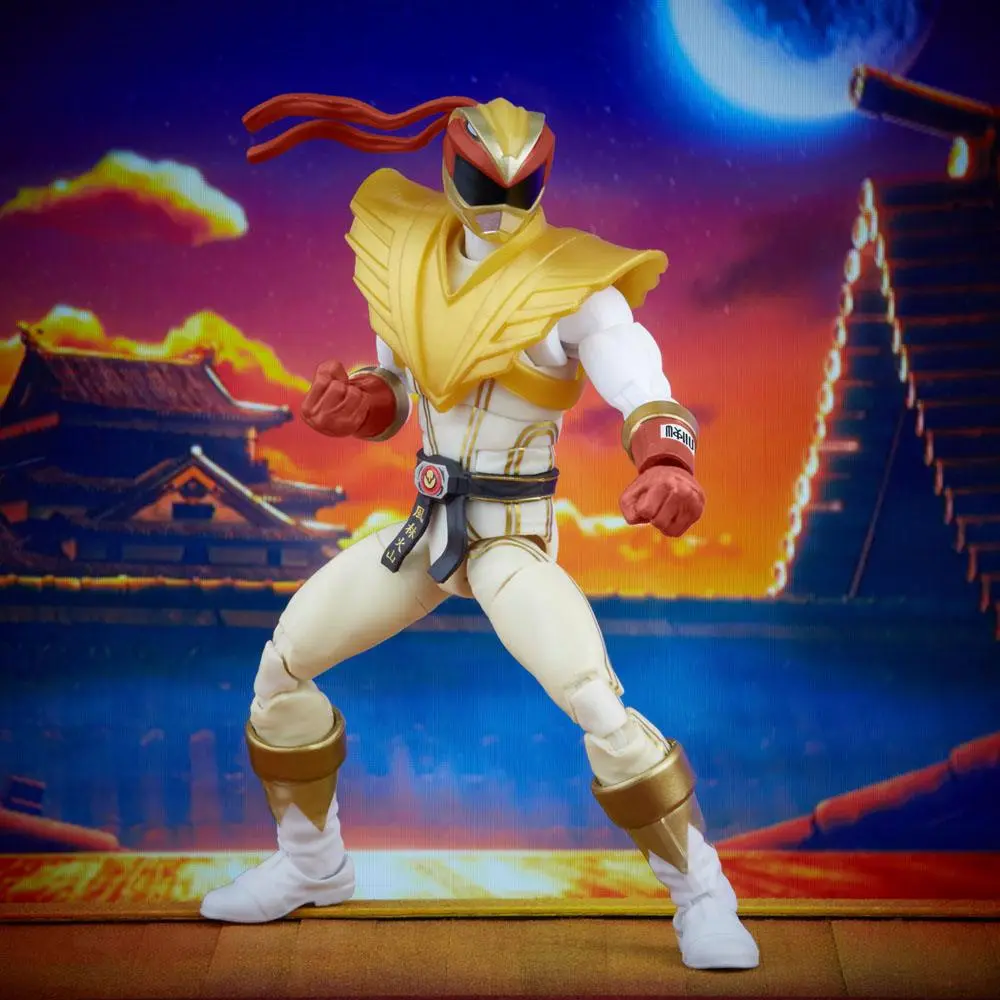 Power Rangers x Street Fighter Ligtning Collection Action Figur Morphed Ryu Crimson Hawk Ranger 15 cm Produktfoto
