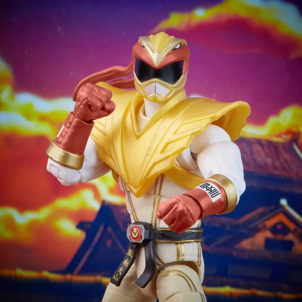 Power Rangers x Street Fighter Ligtning Collection Action Figur Morphed Ryu Crimson Hawk Ranger 15 cm Produktfoto