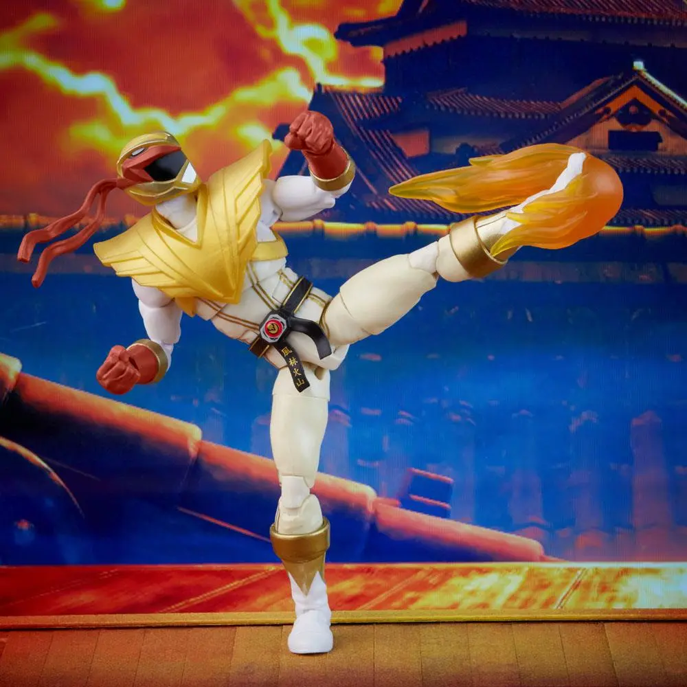 Power Rangers x Street Fighter Ligtning Collection Action Figur Morphed Ryu Crimson Hawk Ranger 15 cm Produktfoto