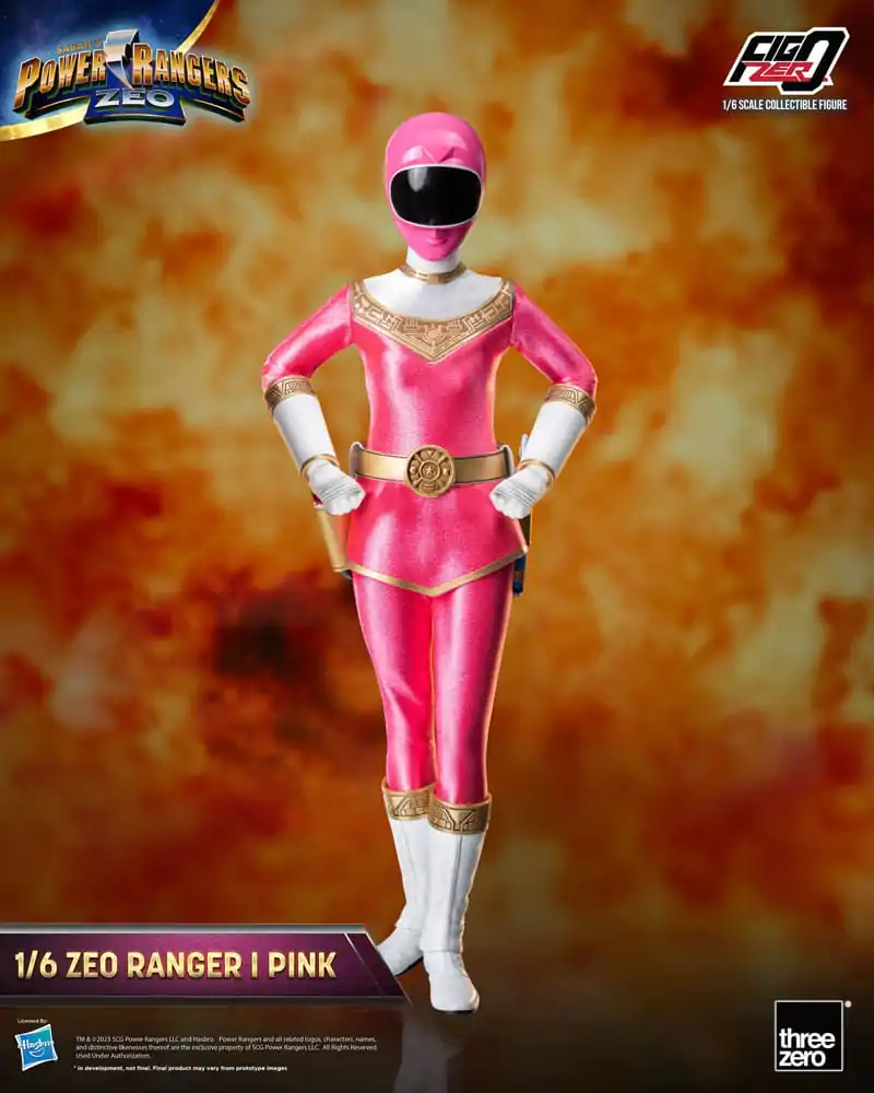 Power Rangers Zeo FigZero Actionfigur 1/6 Ranger I Pink 30 cm Produktfoto
