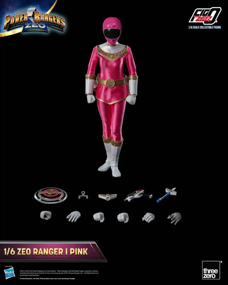 Power Rangers Zeo FigZero Actionfigur 1/6 Ranger I Pink 30 cm Produktfoto