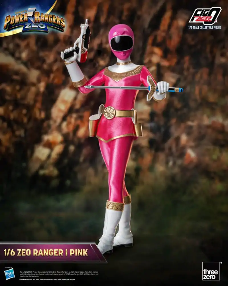 Power Rangers Zeo FigZero Actionfigur 1/6 Ranger I Pink 30 cm Produktfoto