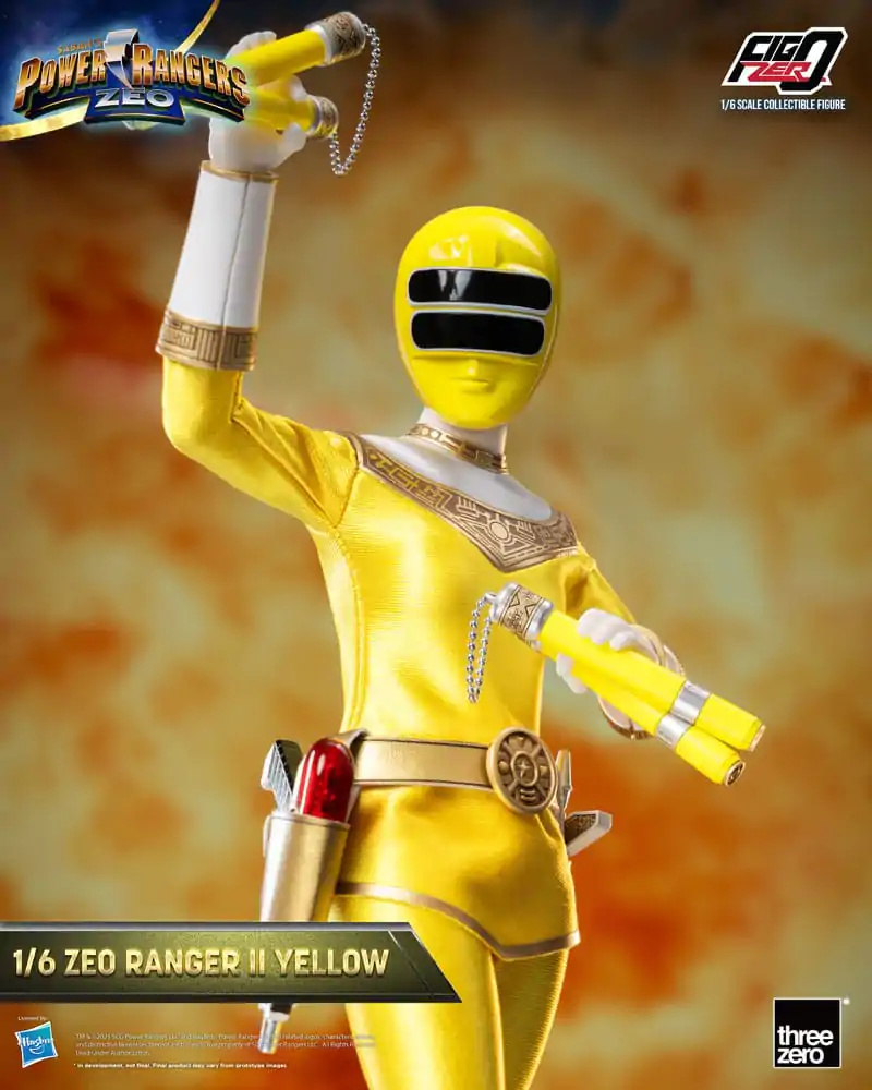 Power Rangers Zeo FigZero Actionfigur 1/6 Ranger II Yellow 30 cm termékfotó