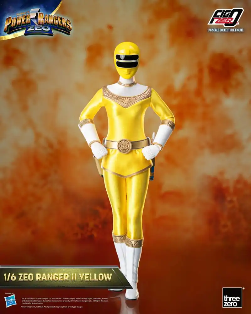 Power Rangers Zeo FigZero Actionfigur 1/6 Ranger II Yellow 30 cm termékfotó