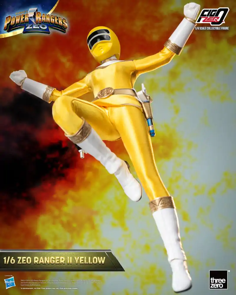 Power Rangers Zeo FigZero Actionfigur 1/6 Ranger II Yellow 30 cm termékfotó