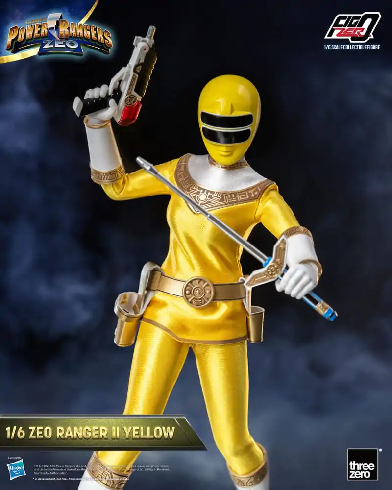 Power Rangers Zeo FigZero Actionfigur 1/6 Ranger II Yellow 30 cm termékfotó