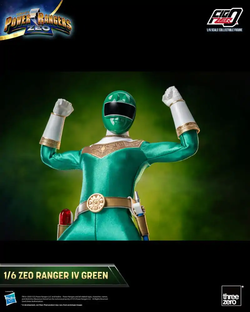 Power Rangers Zeo FigZero Actionfigur 1/6 Ranger IV Green 30 cm termékfotó