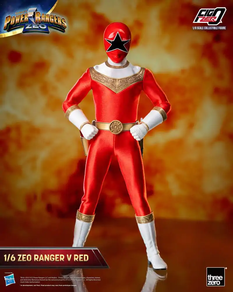 Power Rangers Zeo FigZero Actionfigur 1/6 Ranger V Red 30 cm termékfotó