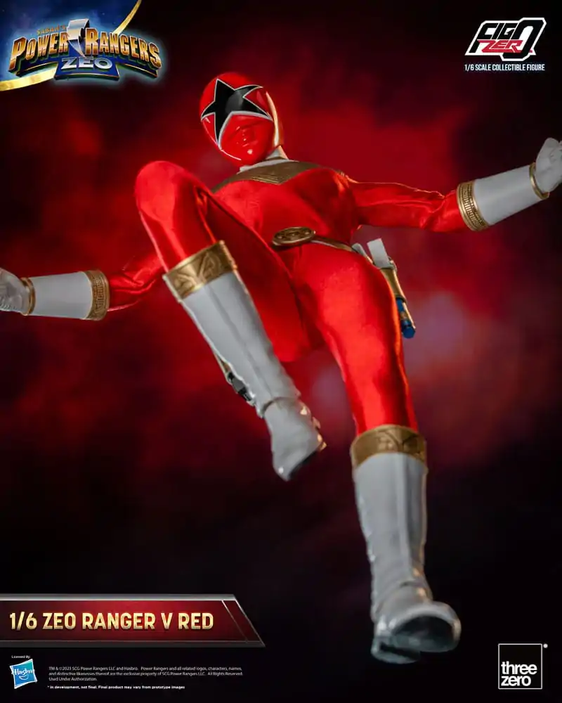 Power Rangers Zeo FigZero Actionfigur 1/6 Ranger V Red 30 cm termékfotó