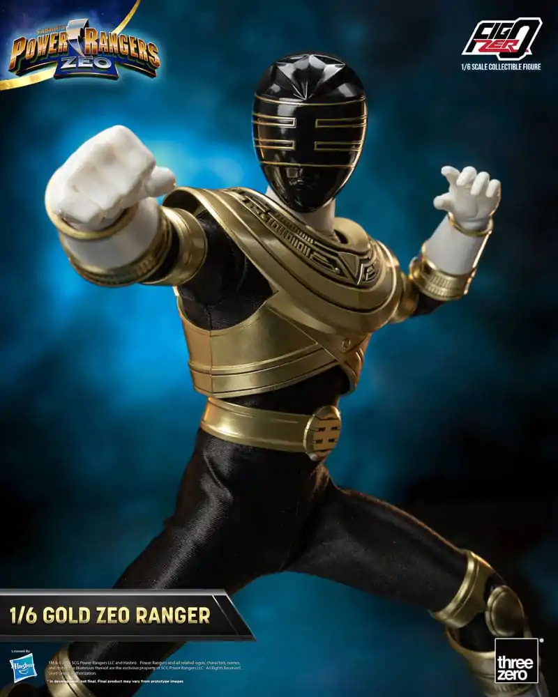 Power Rangers Zeo FigZero Actionfigur 1/6 Gold Zeo Power Ranger 30 cm termékfotó