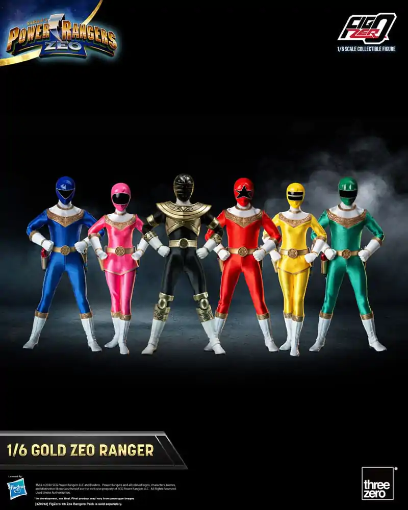 Power Rangers Zeo FigZero Actionfigur 1/6 Gold Zeo Power Ranger 30 cm termékfotó