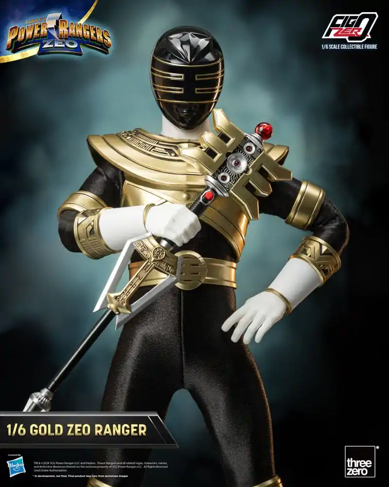 Power Rangers Zeo FigZero Actionfigur 1/6 Gold Zeo Power Ranger 30 cm termékfotó