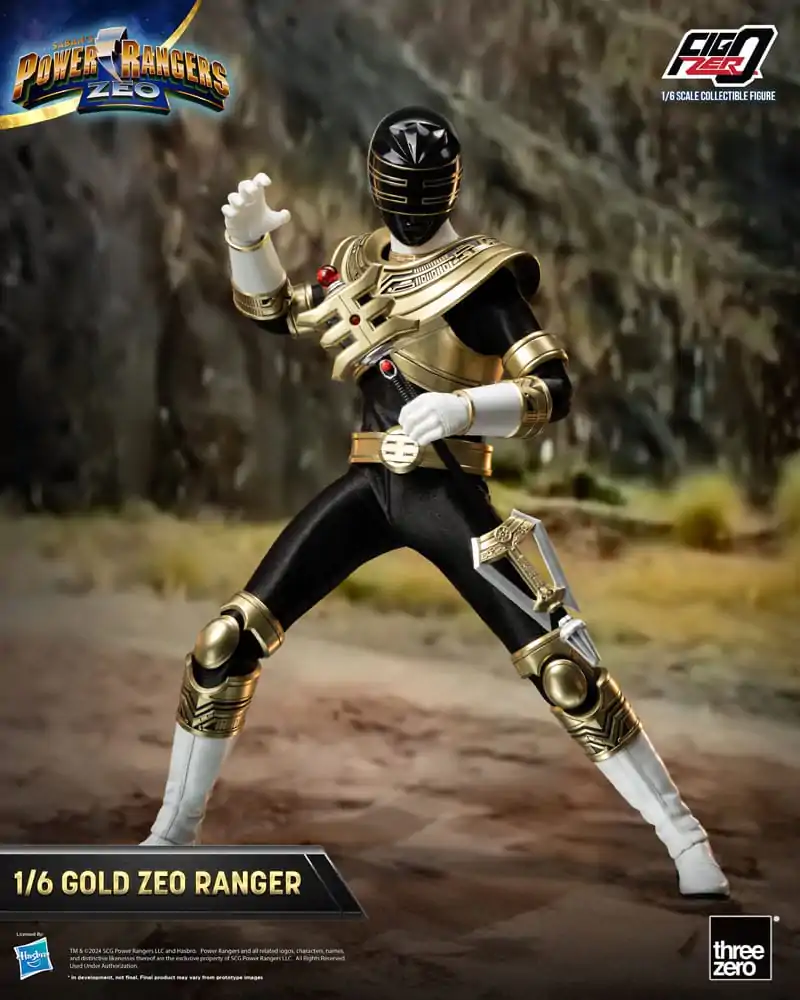 Power Rangers Zeo FigZero Actionfigur 1/6 Gold Zeo Power Ranger 30 cm termékfotó