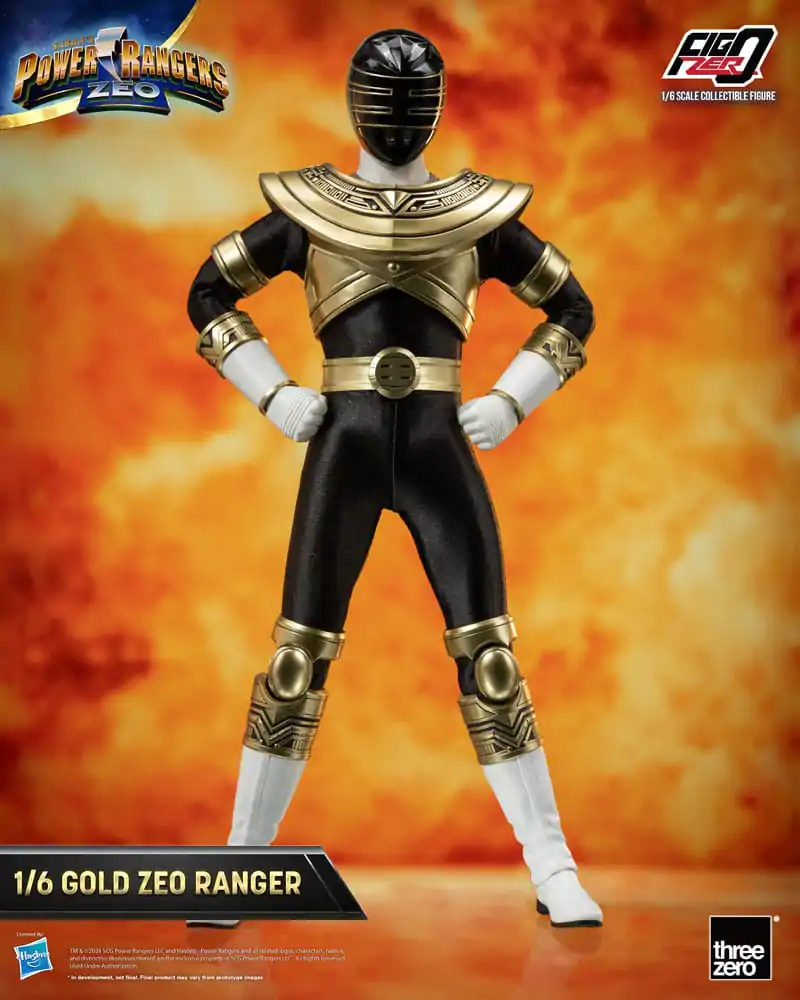 Power Rangers Zeo FigZero Actionfigur 1/6 Gold Zeo Power Ranger 30 cm termékfotó