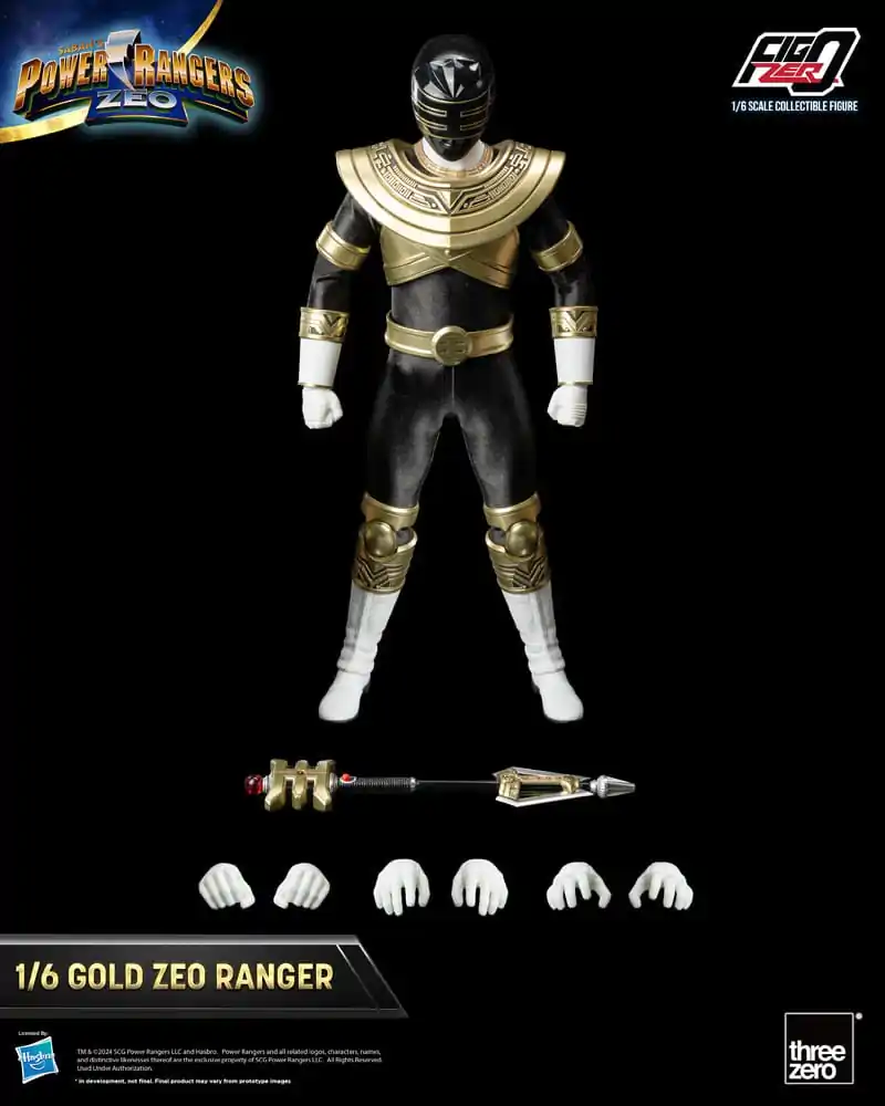 Power Rangers Zeo FigZero Actionfigur 1/6 Gold Zeo Power Ranger 30 cm termékfotó