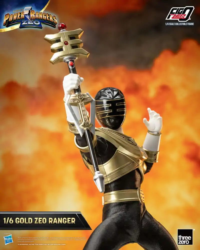 Power Rangers Zeo FigZero Actionfigur 1/6 Gold Zeo Power Ranger 30 cm termékfotó