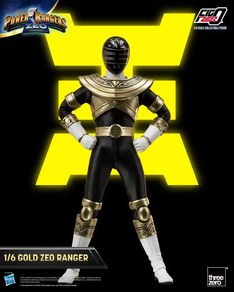 Power Rangers Zeo FigZero Actionfigur 1/6 Gold Zeo Power Ranger 30 cm termékfotó