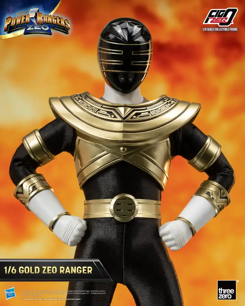 Power Rangers Zeo FigZero Actionfigur 1/6 Gold Zeo Power Ranger 30 cm termékfotó