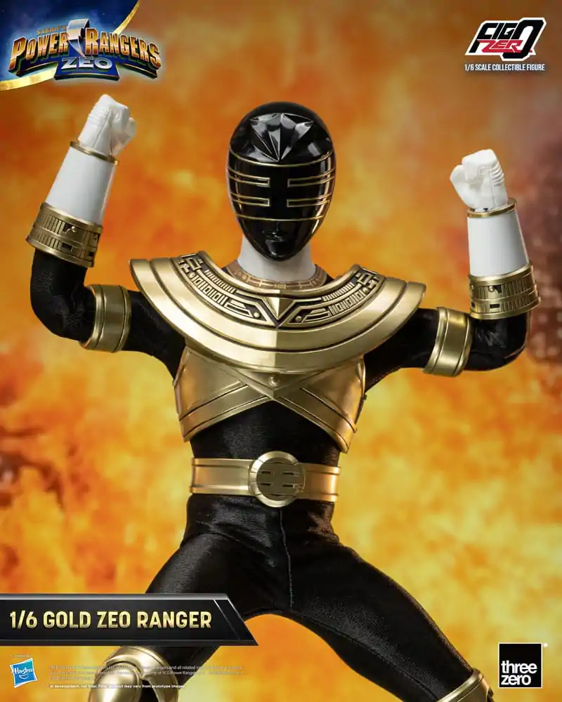 Power Rangers Zeo FigZero Actionfigur 1/6 Gold Zeo Power Ranger 30 cm termékfotó